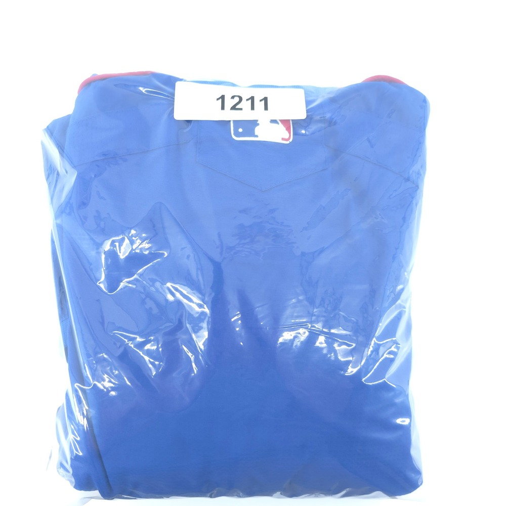 VTG Majestic Chicago Cubs MLB Authentic Collection Dugout Pullover Jacket XXL‎ - Picture 12 of 12
